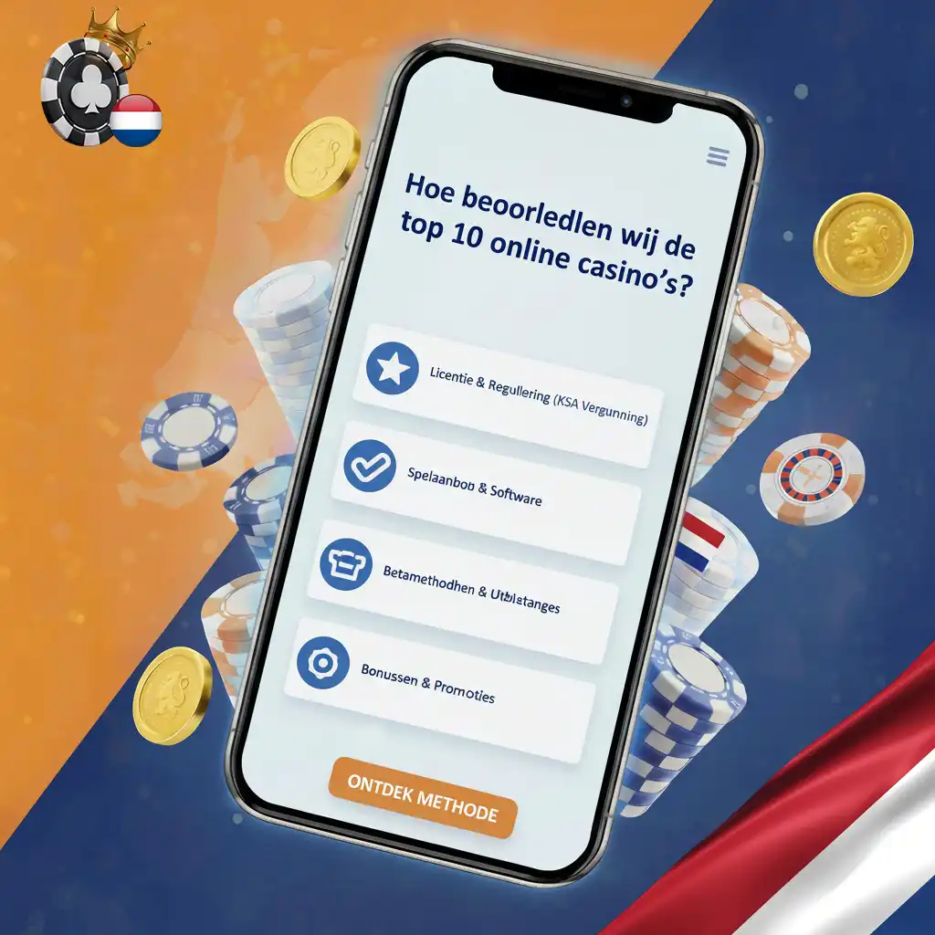 Uitleg over hoe wij top 10 casino’s beoordelen